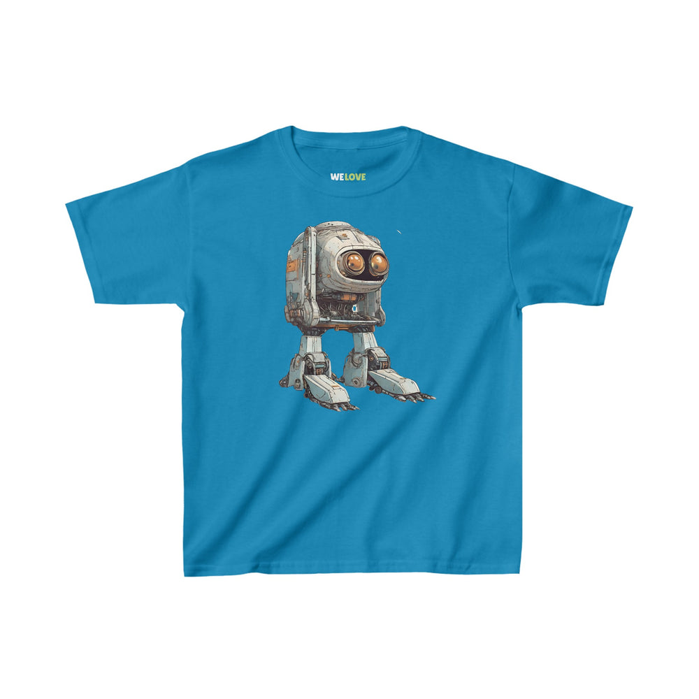 Rusty Robot SpaceArt Kids Heavy Cotton Tee-welovescifi.net