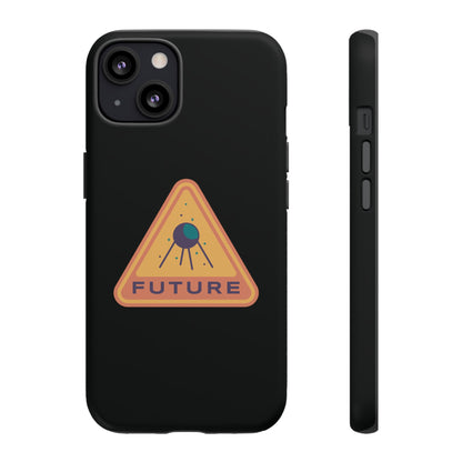 Future Retro Sign SciFi Tough iPhone Mobile Case-welovescifi