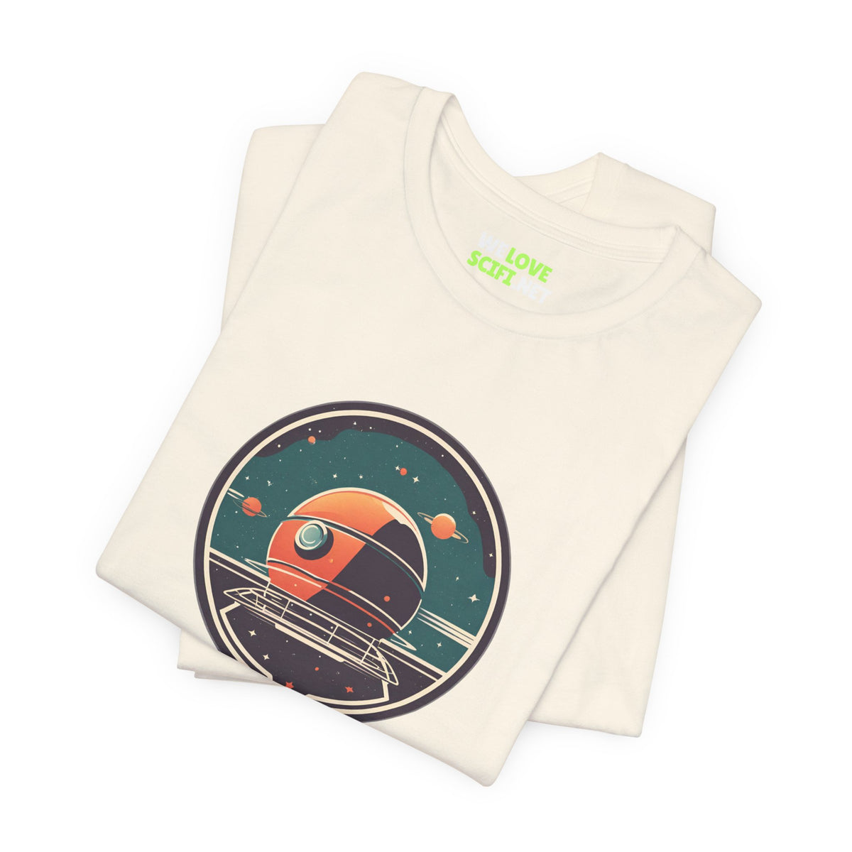 Retro Space Art Sci-Fi T-Shirt | Station 101 We Love Sci-Fi