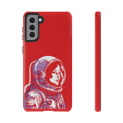 Duotone SpaceGirl SpaceArt Tough Samsung Galaxy Mobile Cases