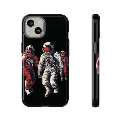 Astronauts In Red Tough iPhone Mobile Cases-welovescifi.net