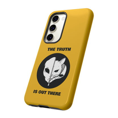 The Truth Is Outthere Funny Cat UFO Tough Samsung Galaxy Mobile Cases-welovescifi.net