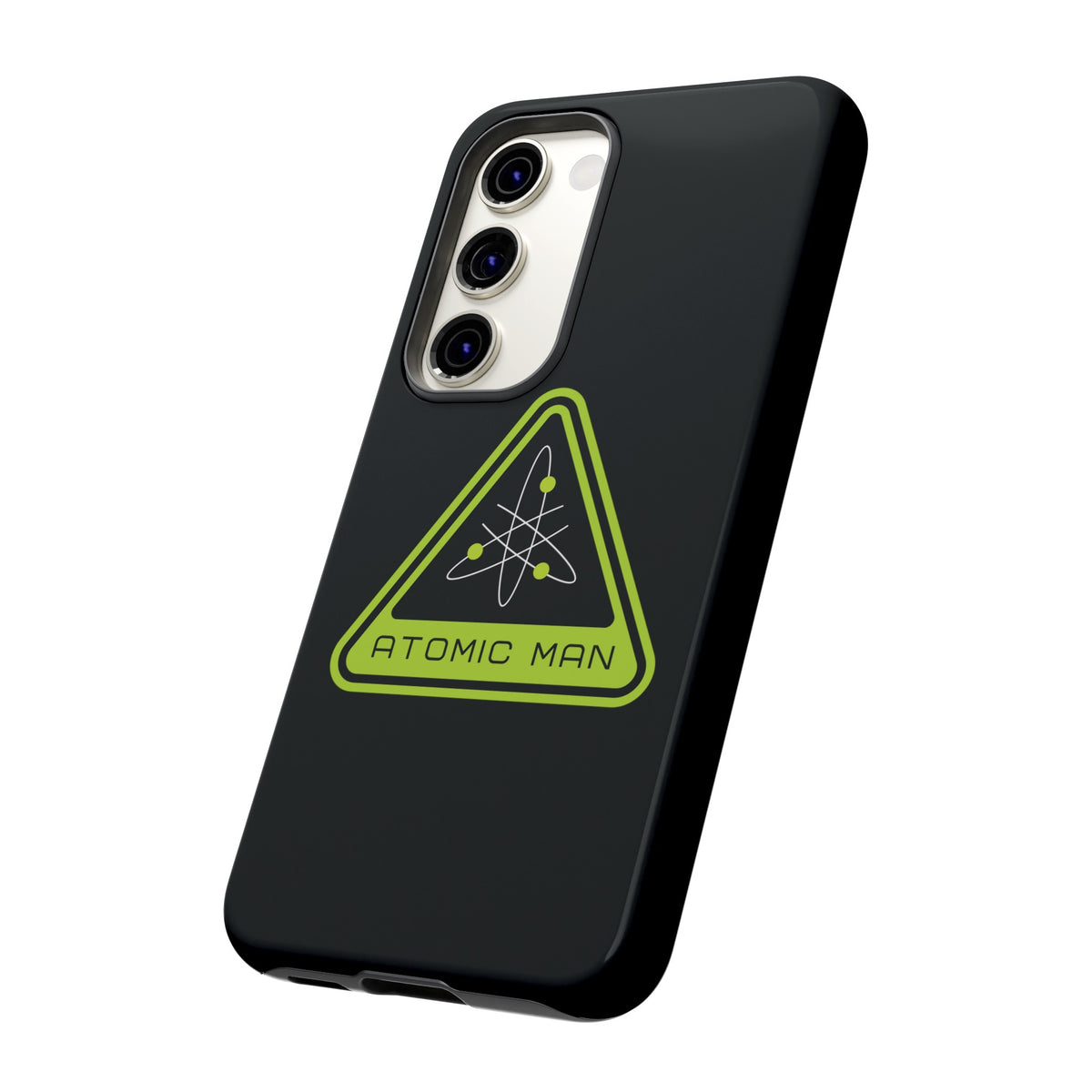 Atomic Man Retro Sign Sci-Fi Samsung Galaxy Mobile Cases