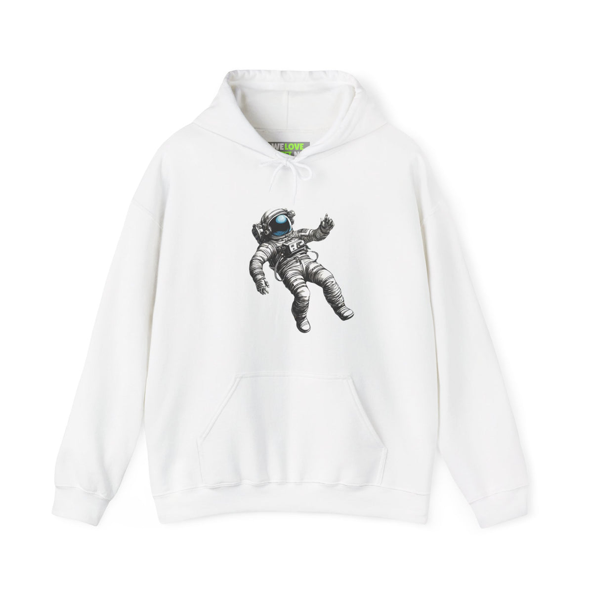 Don't Hold Me Back Astronaut Spaceart Sci-Fi Hoodie