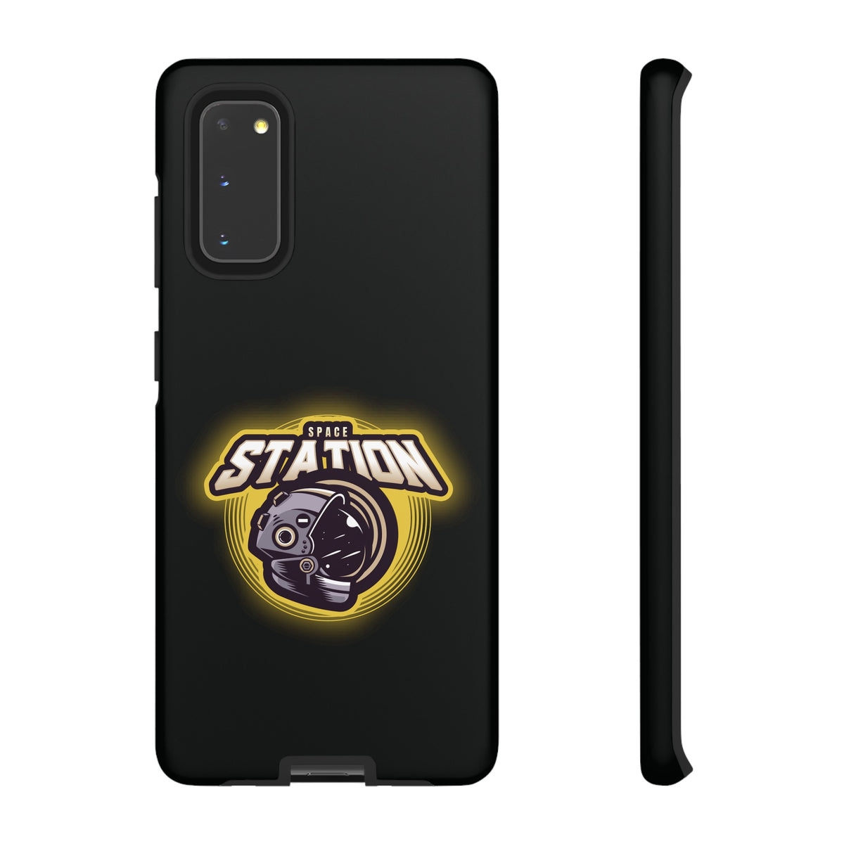 Space Station Astronaut Galaxy Cases