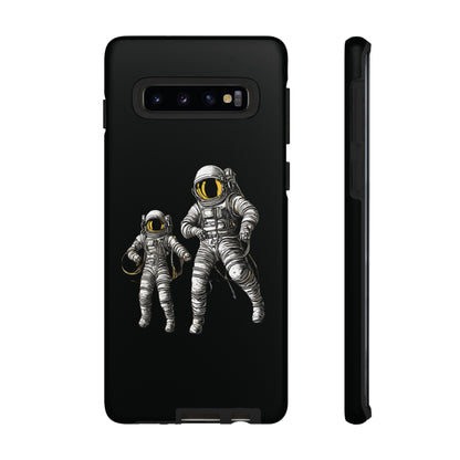 Astronauts Floating Tough Samsung Galaxy Mobile Cases