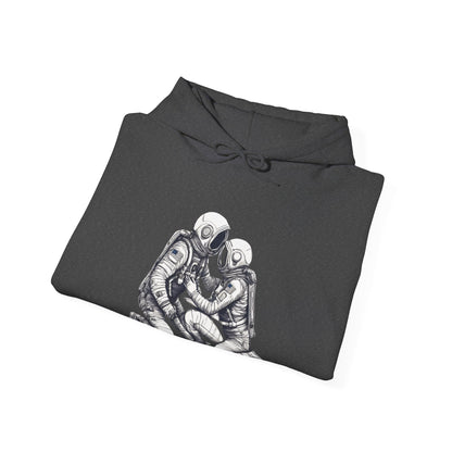 astronut space art hoodie