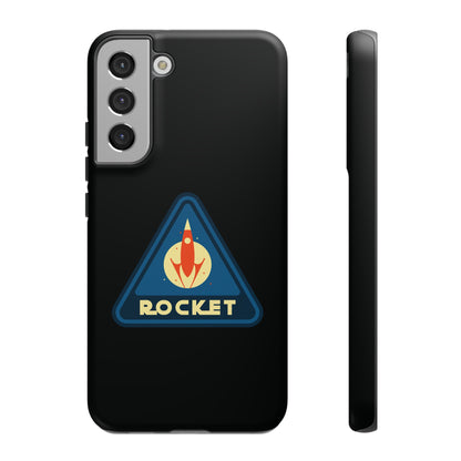 Retro Sci Fi Phone Case | Rocket Retro Sign Samsung Galaxy