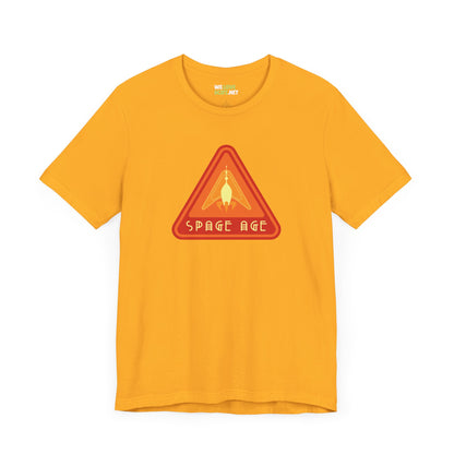 Space Age Sign Retro Sci-Fi T-Shirt - We Love Sci-Fi