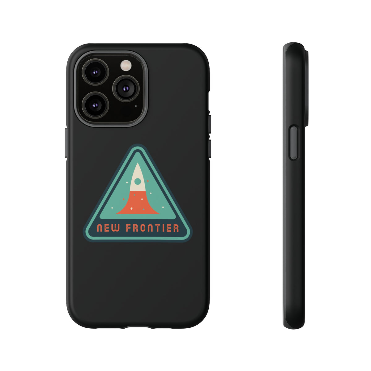 Retro Sci-Fi iPhone Cases New Frontier Tough Mobile Covers