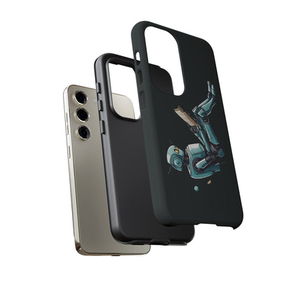 Robot Space Art Galaxy Cases Read Like a Robot WeLoveSciFi