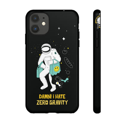 Zero Gravity Funny Astronaut Sci-Fi Tough iPhone Mobile Cases-welovescifi.net