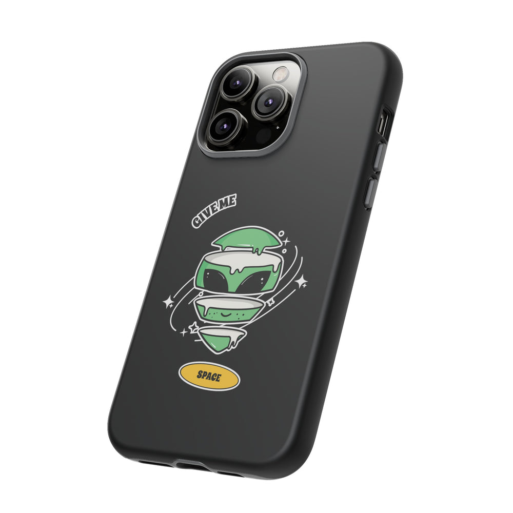 Space Funny UFO Sci-Fi Tough iPhone Mobile Cases-welovescifi