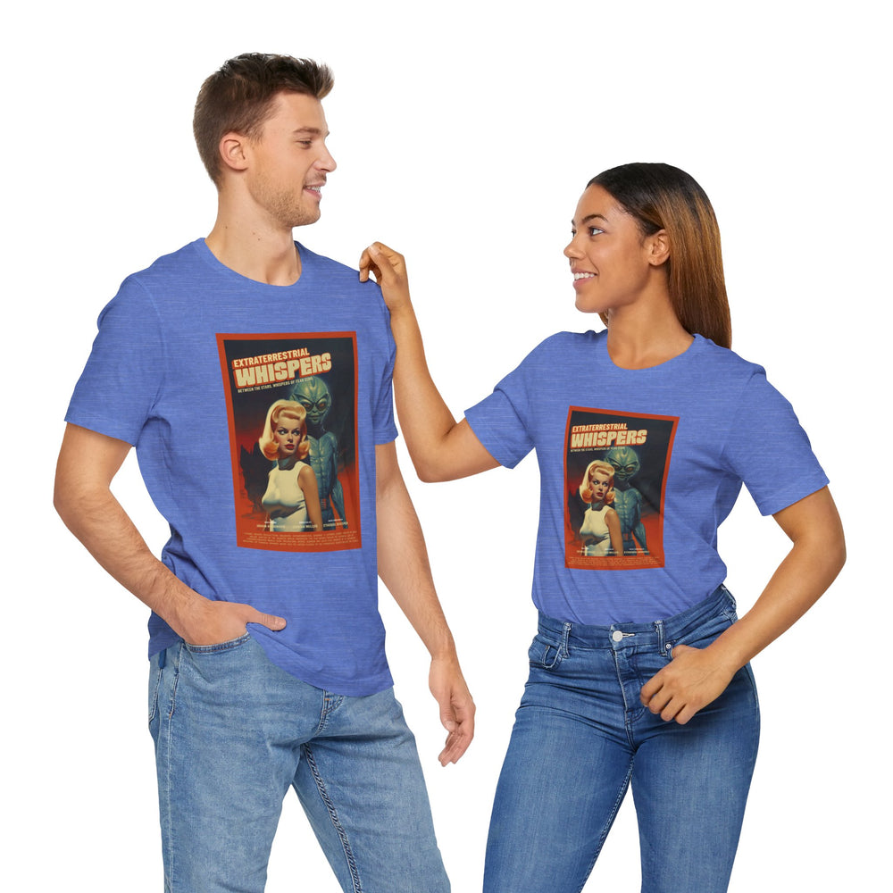 Extraterrestrial Whispers Retro Sci-Fi T-Shirt-welovescifi