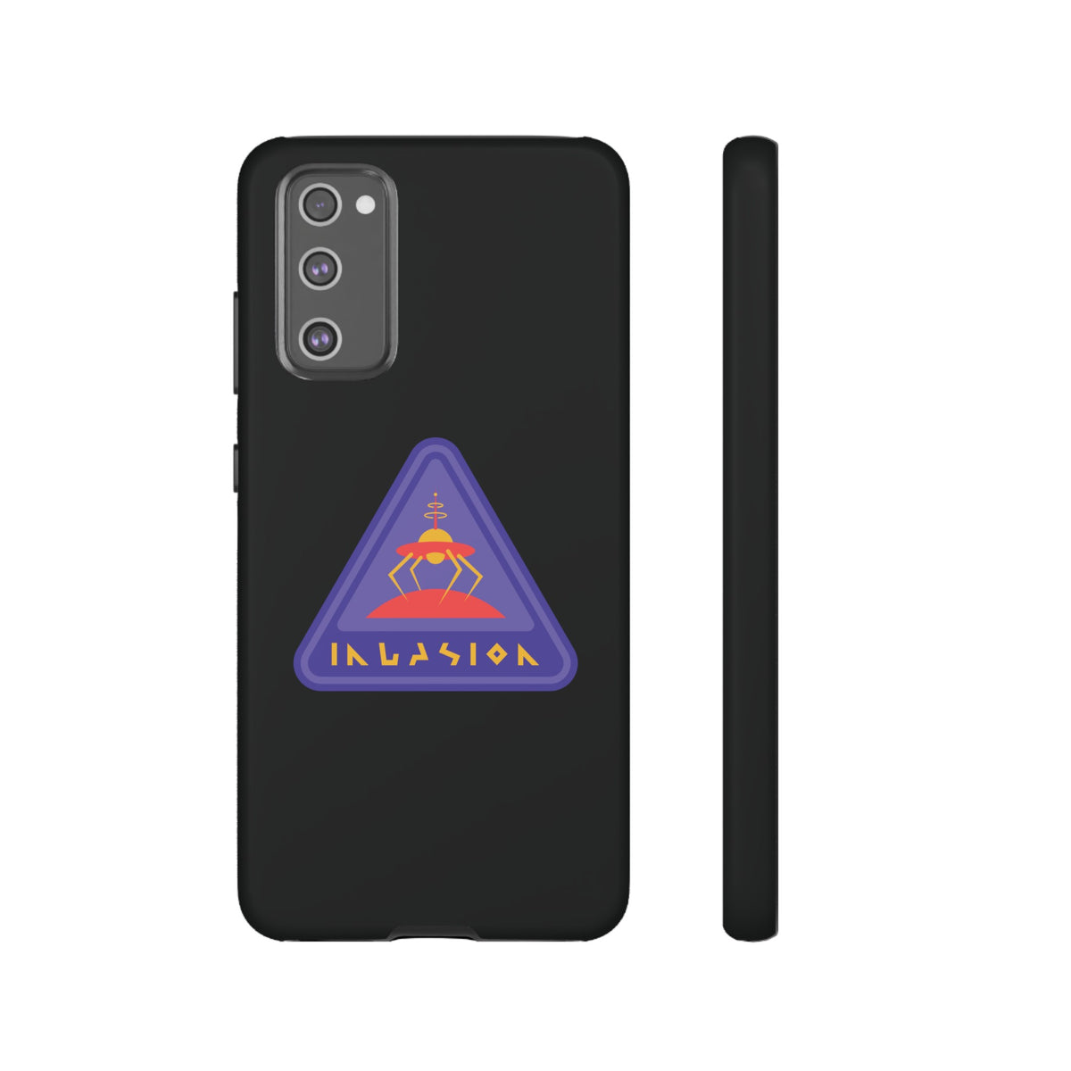 Retro Sci-Fi Galaxy Mobile Case | Invasion Retro Tough Cover