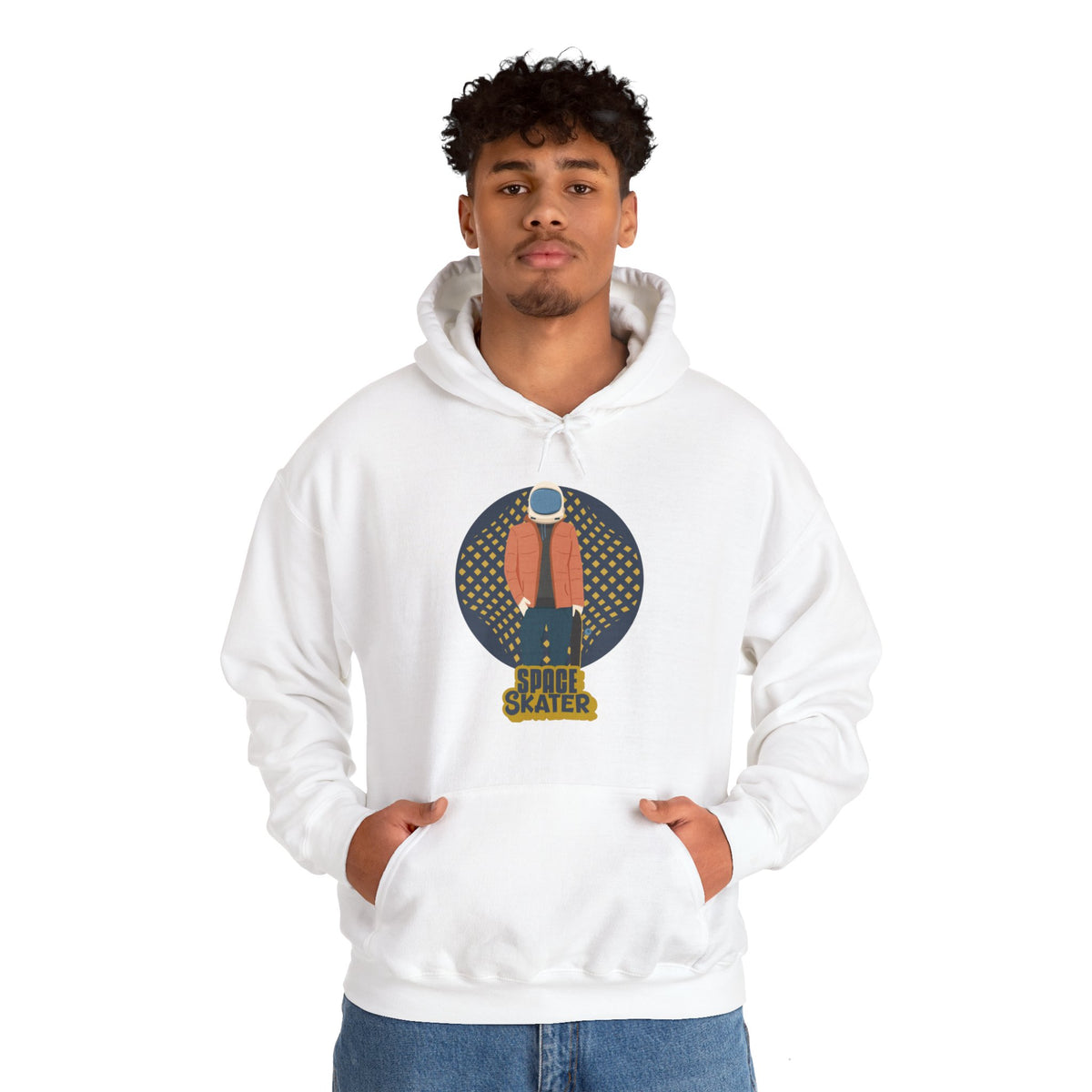 Space Skater Astronaut Hoodie Sci-Fi Style WeLoveSciFi