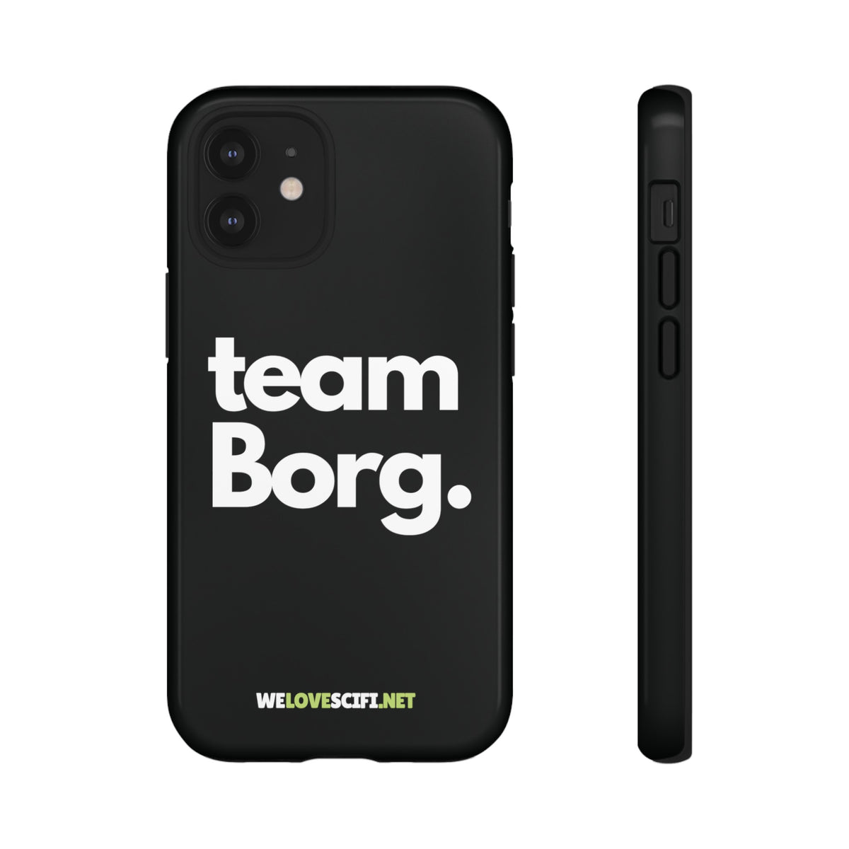 Team Borg iPhone Cases - Supervillain Tough Mobile Covers