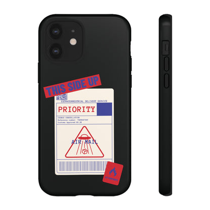 Extraterrestrial Delivery Phone Case - Funny UFO Sci-Fi