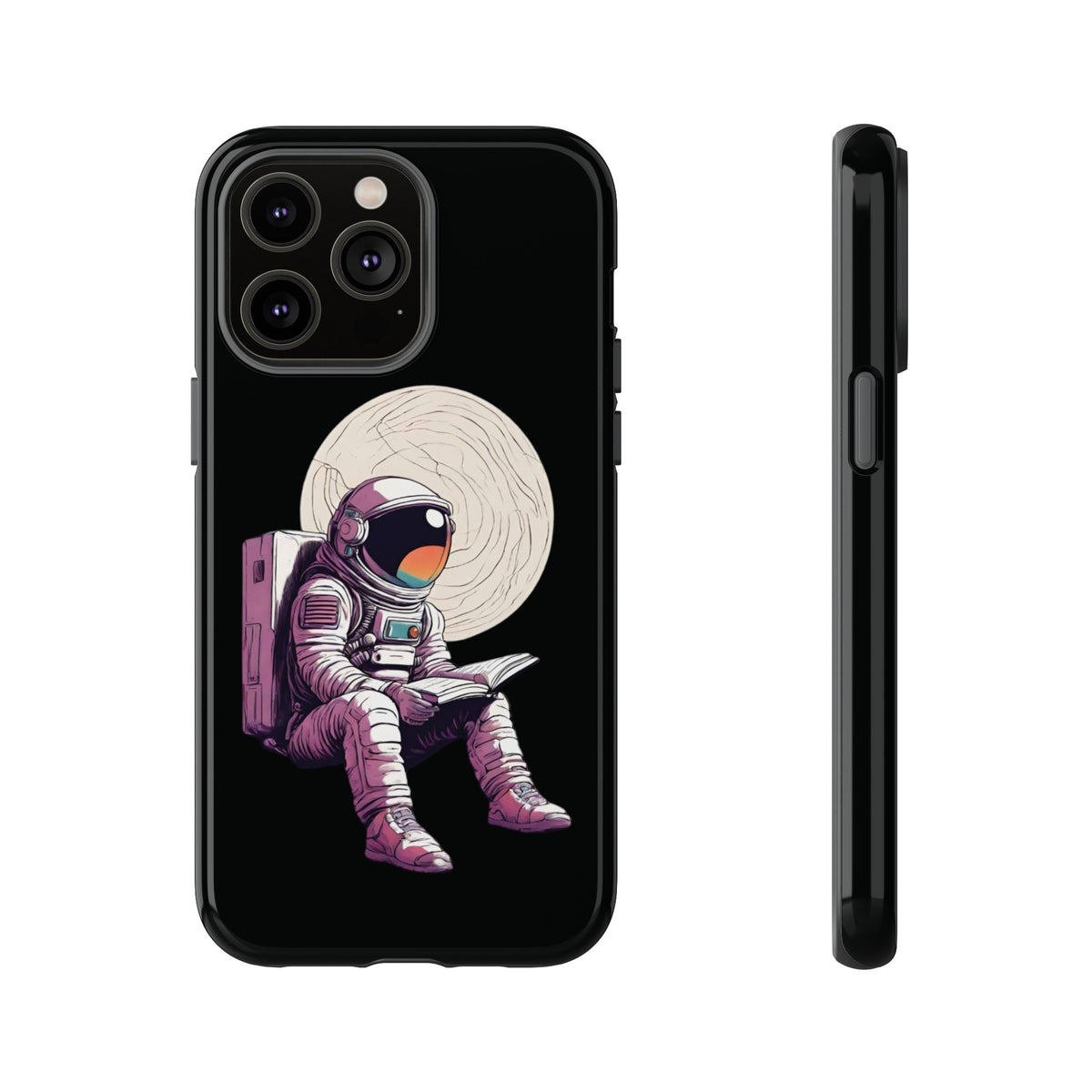 Art Astronaut Tough iPhone Mobile Cases - Read That Book