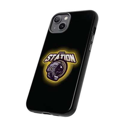 Space Station iPhone Cases Sci-Fi Tough Mobile Protection