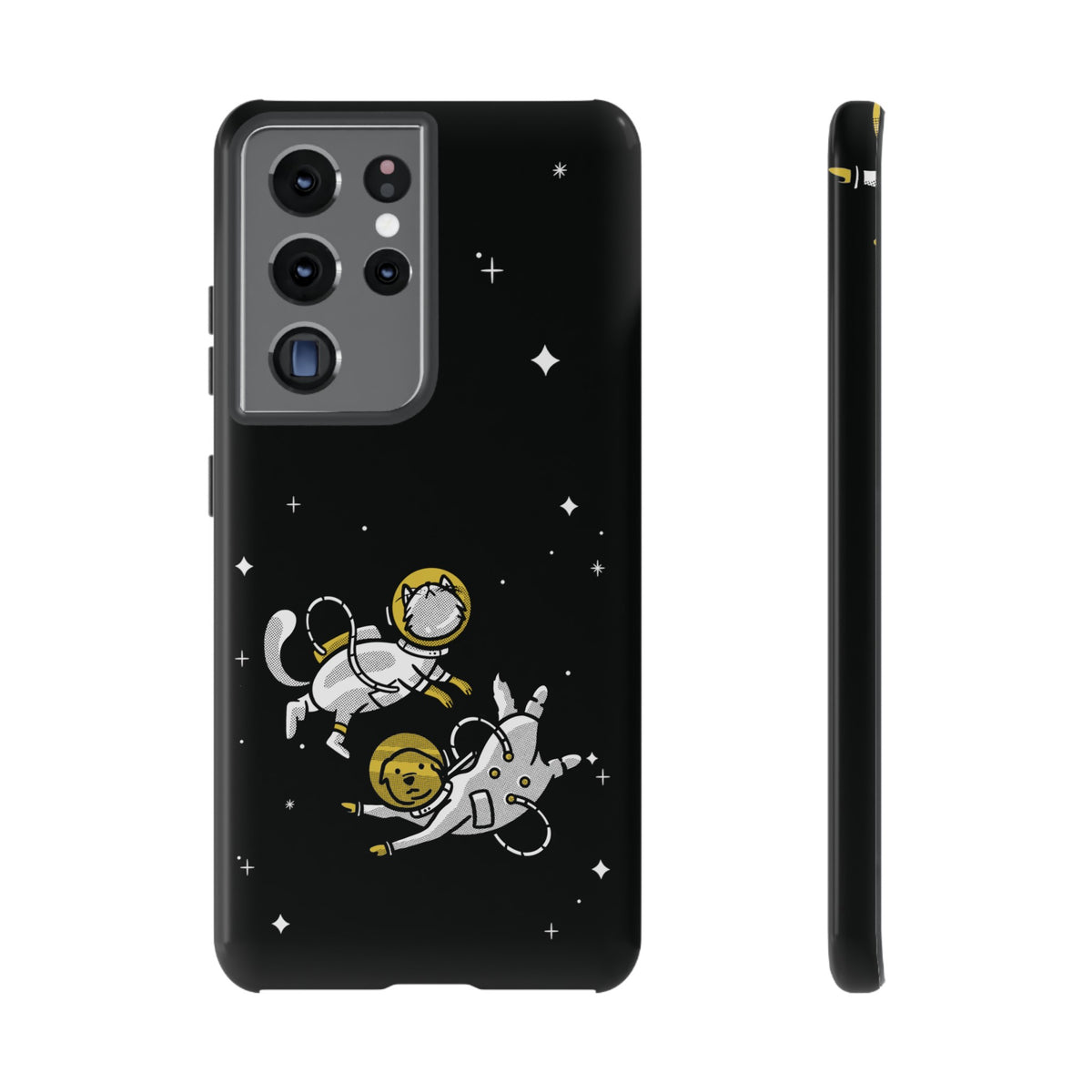 Astronaut Friends Dog Cat Sci-Fi Tough Samsung Galaxy 