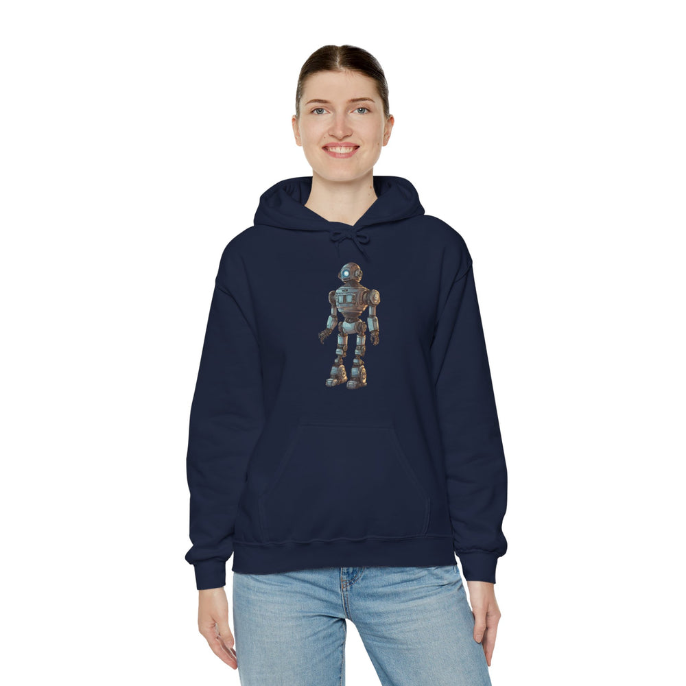 sci-fi hoodie-Hey Human Robot Spaceart Sci-Fi Hoodie