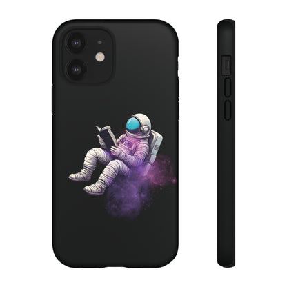 Space Art Astronaut Tough iPhone Mobile Cases