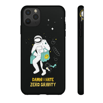 Zero Gravity Funny Astronaut Sci-Fi Tough iPhone Mobile Cases-welovescifi.net