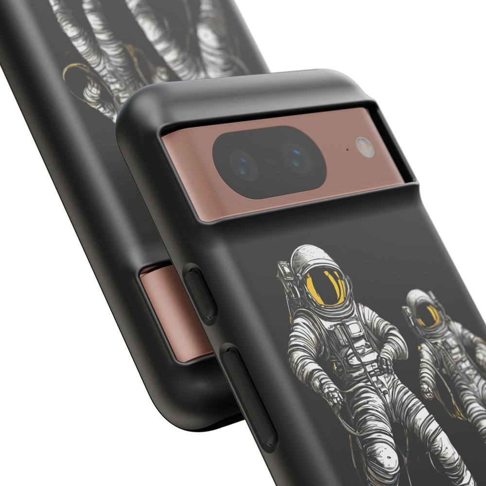 Astronaut Floating Tough Google Pixel Mobile Casewelovescifi