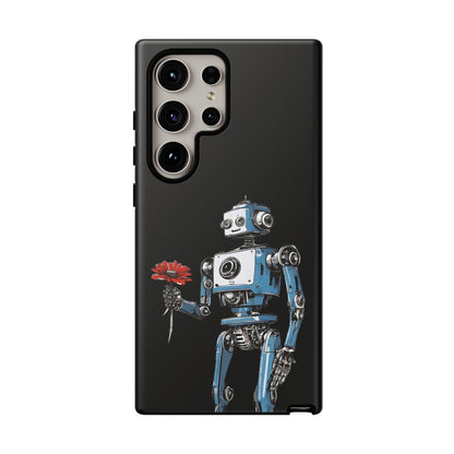 You Never Bring Me Flowers Robot SpaceArt Tough Samsung Galaxy Mobile Cases-welovescifi.net