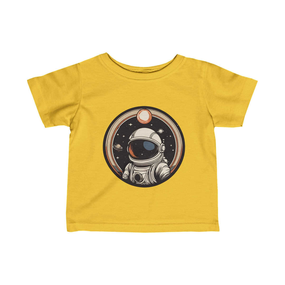 Welcome To Space Age Infant Astronaut Fine Jersey Tee-welovescifi.net