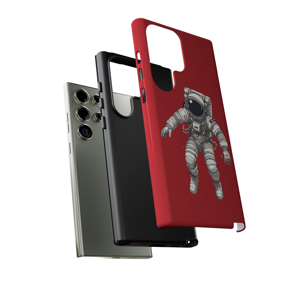 In Between Galaxies Astronaut Tough Galaxy Mobile Cases