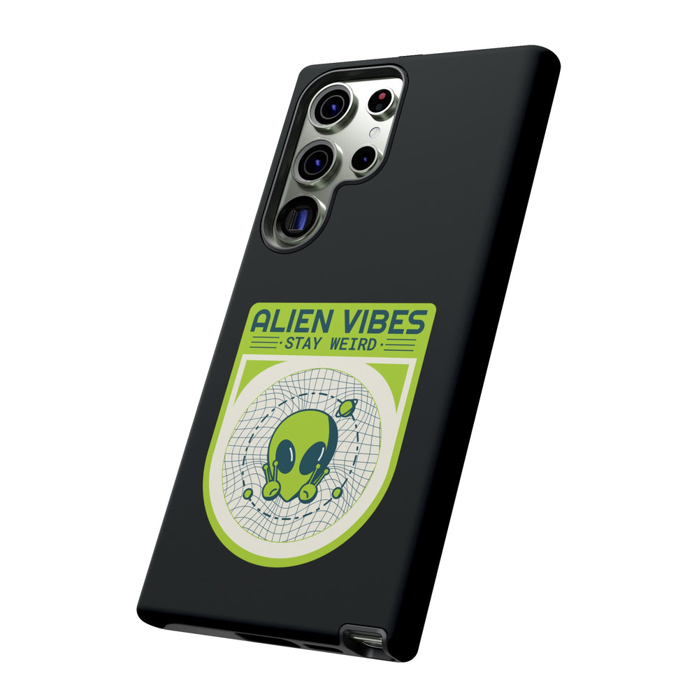 Stay Weird UFO Samsung Galaxy Mobile Cases - We Love Sci-Fi