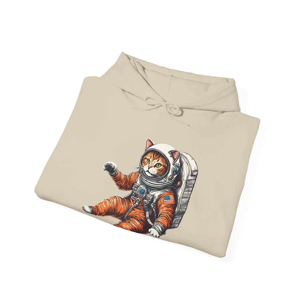 Redhead Spacecat Astronaut Hoodie - Cool Sci-Fi Sweatshirt