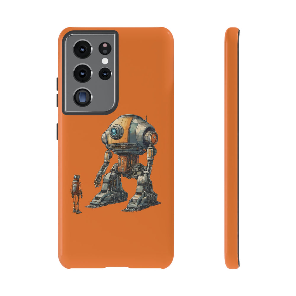 Robot Space Art Galaxy Mobile Cases | Look at Me Robot