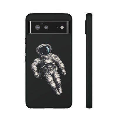 Floating Astronaut SpaceArt Tough Google Pixel Mobile Cases