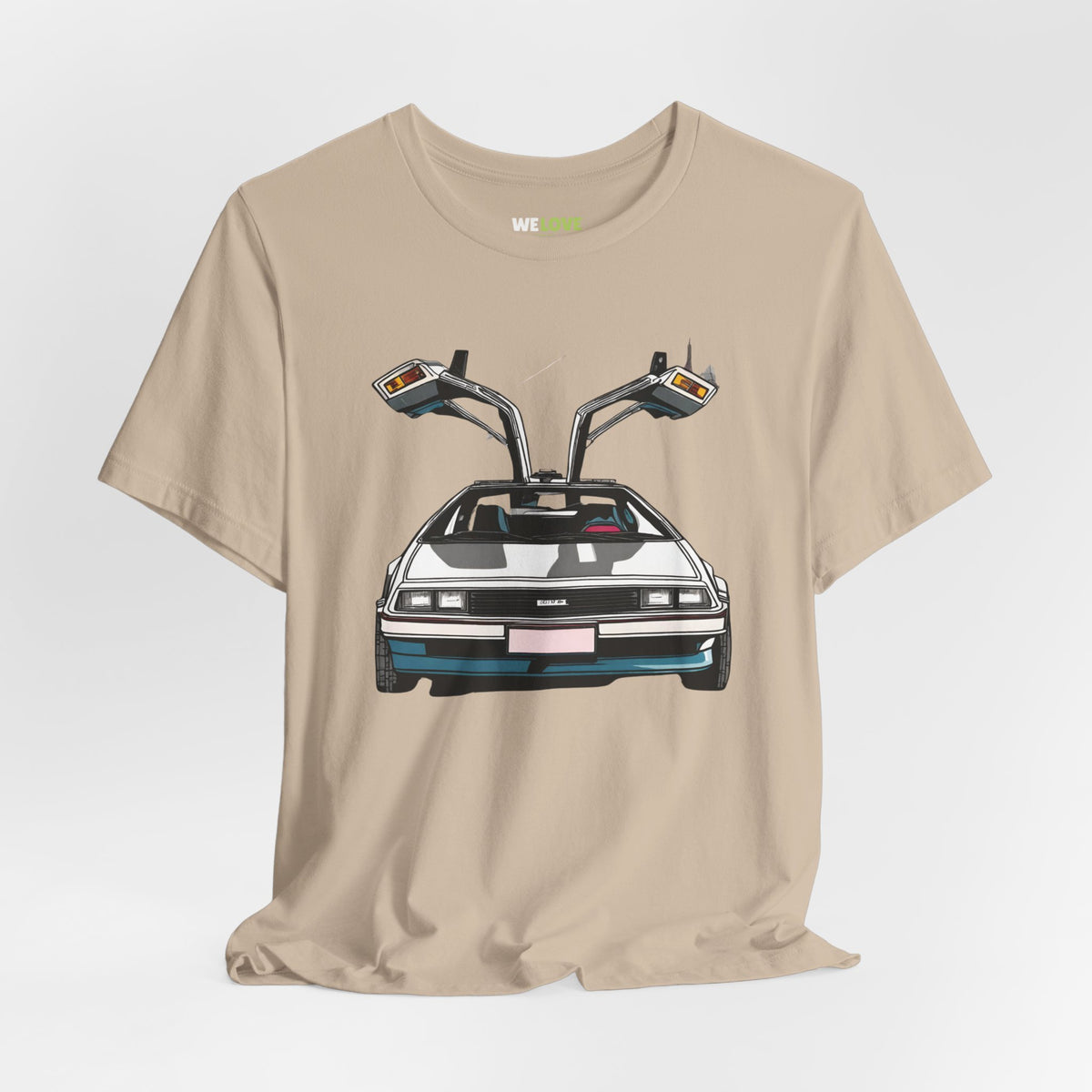 Delorian Sci-Fi T-Shirt | Unique Delorian Sci-Fi Apparel