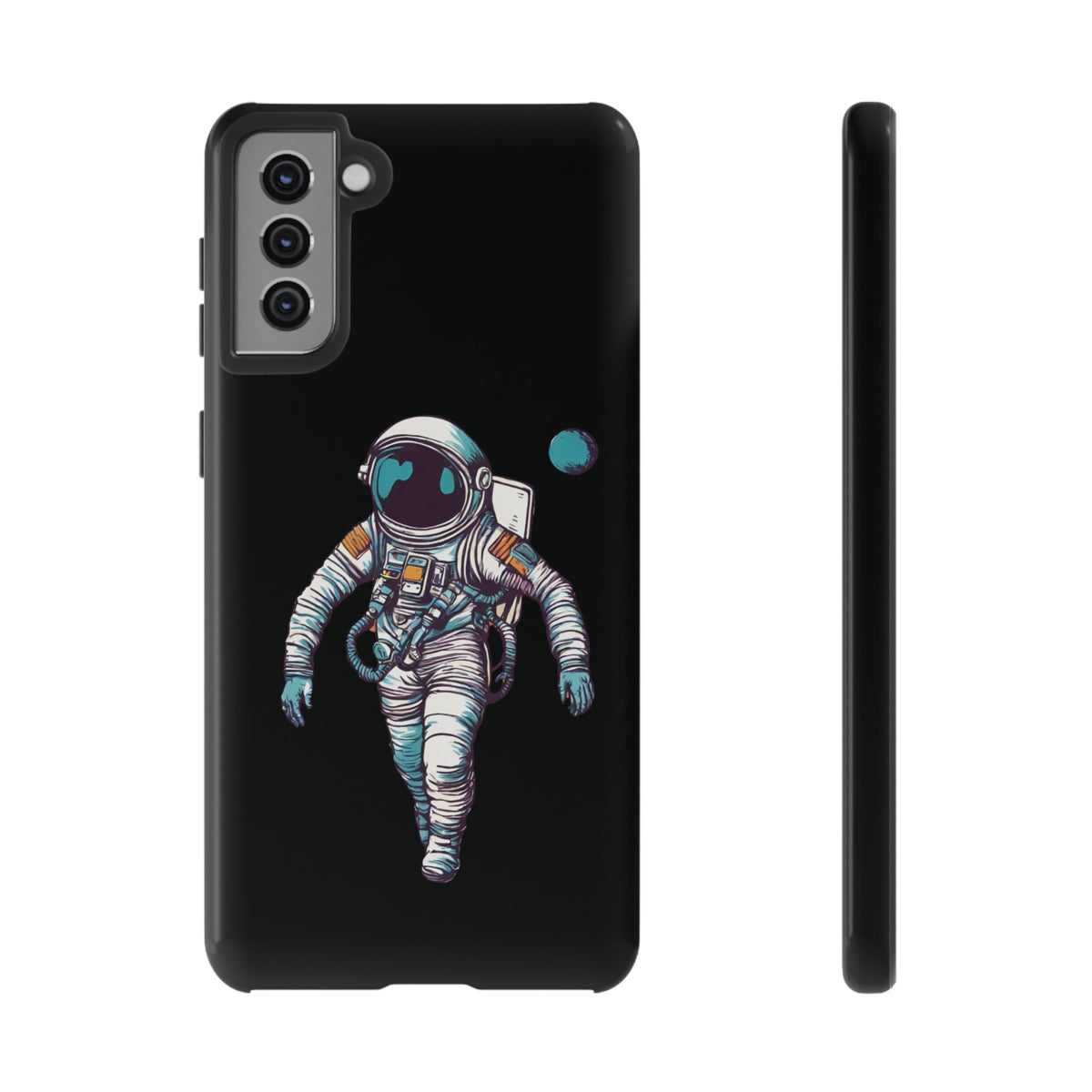 Mini Astronaut Galaxy Case - Tough Samsung Mobile Cases