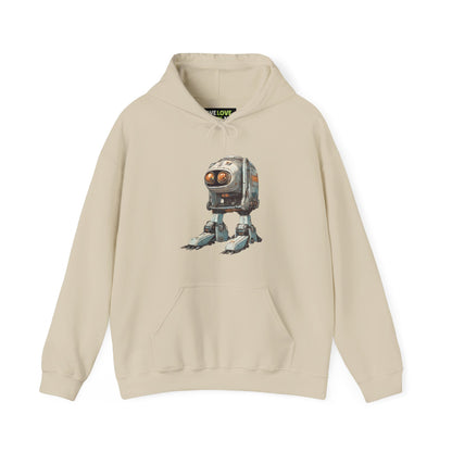 Hello Rusty Robot Spaceart Sci-Fi Hoodie-welovescifi.net