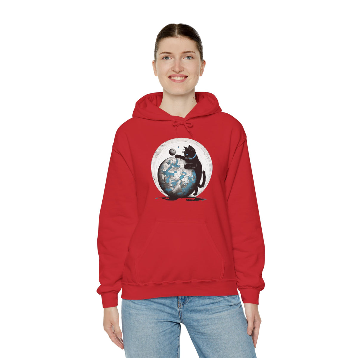 Space Player Cat Sci-Fi Hoodie - We Love Sci-Fi