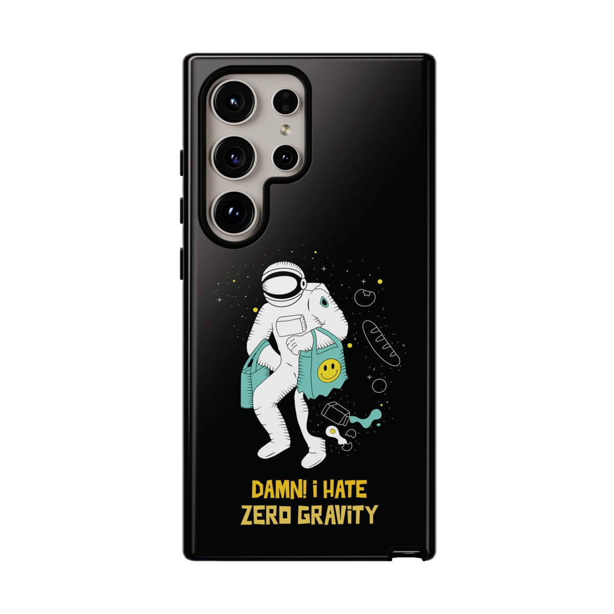 Zero Gravity Funny Astronaut Sci-Fi Tough Samsung Galaxy Mobile Cases-welovescifi.net