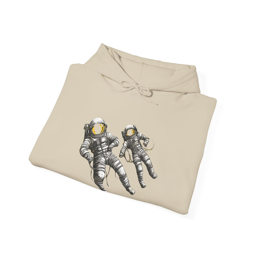 Astronauts Floating Sci-Fi Hoodie-welovescifi.net