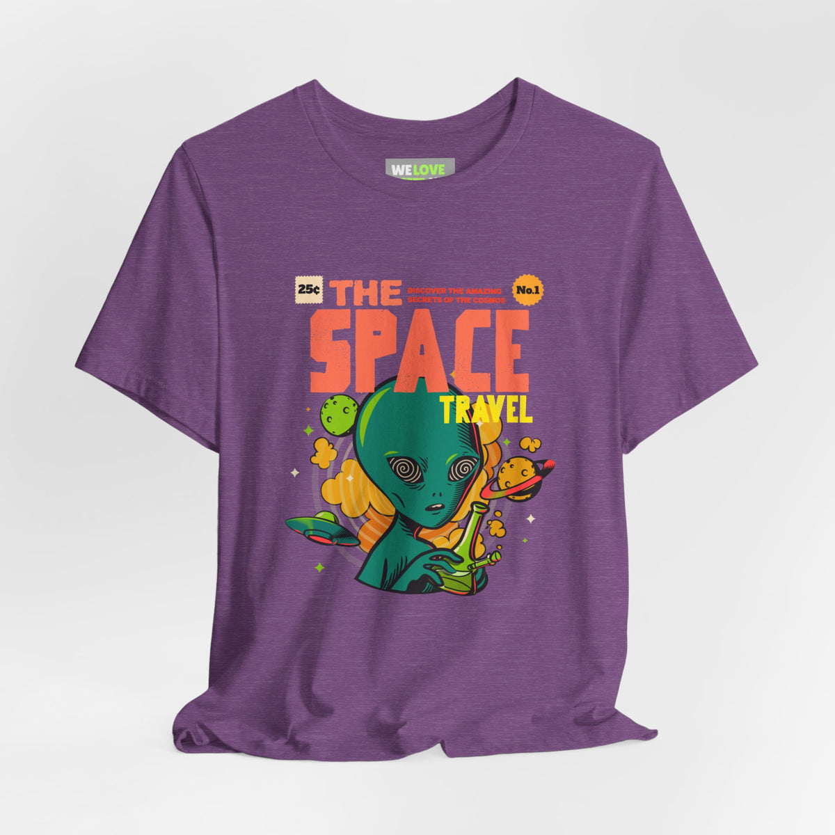 Retro Sci Fi T-Shirt The Space Travel Comic Tee WeLoveSciFi