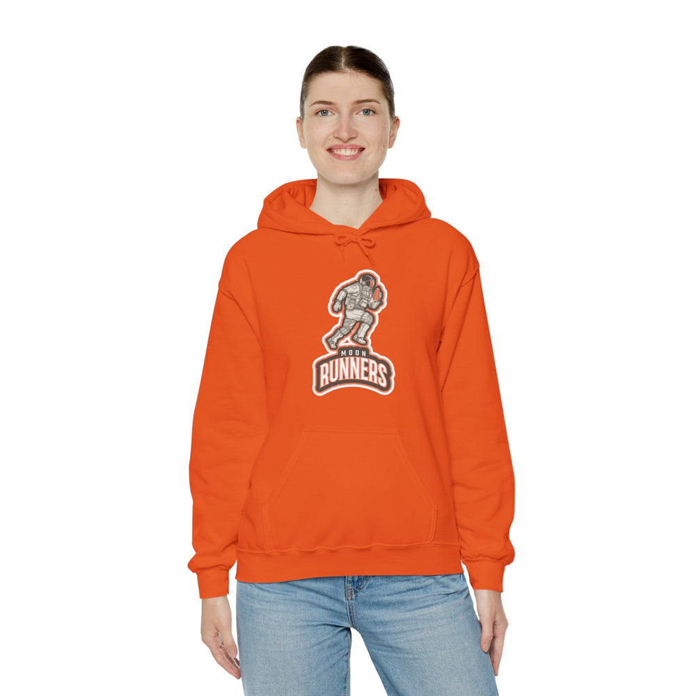 Retro Astronaut Hoodie - Moon Runners Sci-Fi Apparel