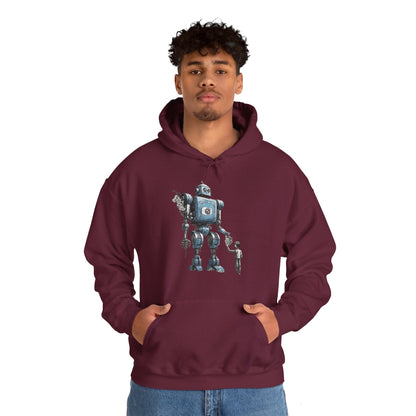 Bringing You Flower Robot Spaceart Sci-Fi Hoodie-welovescifi