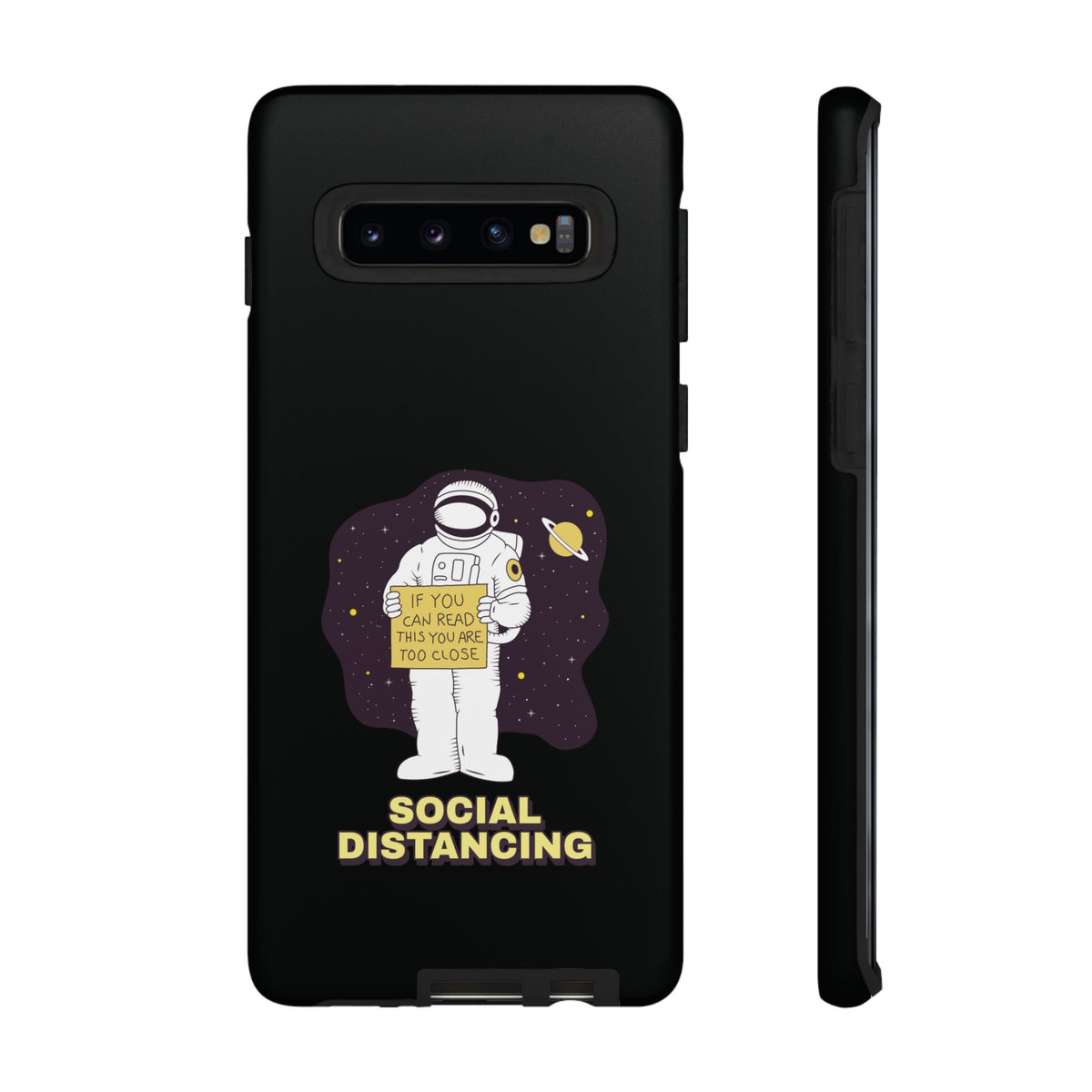 Social Distancing Astronaut Mobile Case