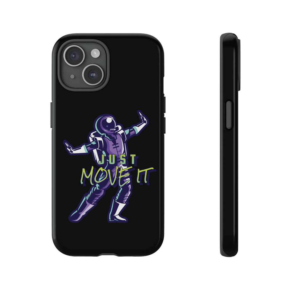 Astronaut iPhone Case Just Move It Sci-Fi Tough Mobile Cases