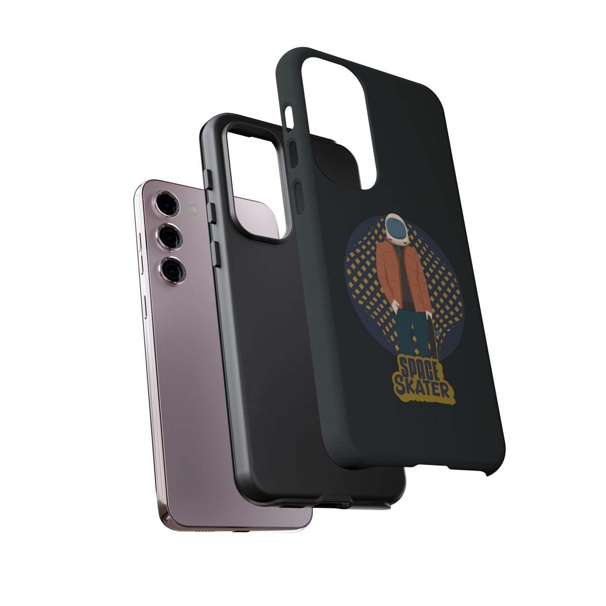 Skater Astronaut Sci-Fi Tough Samsung Galaxy Mobile Cases