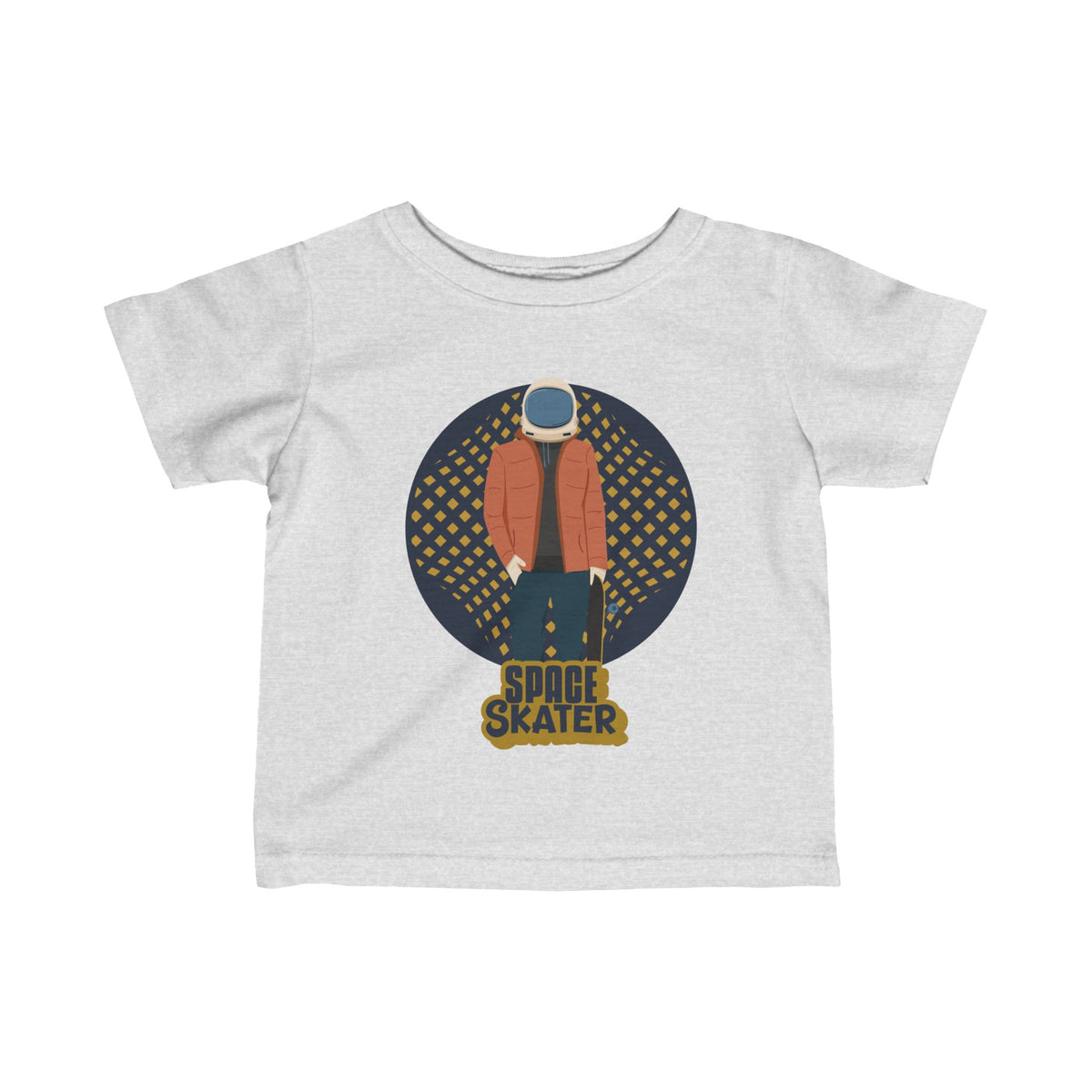 Space Skater Astronaut Infant Fine Jersey Tee