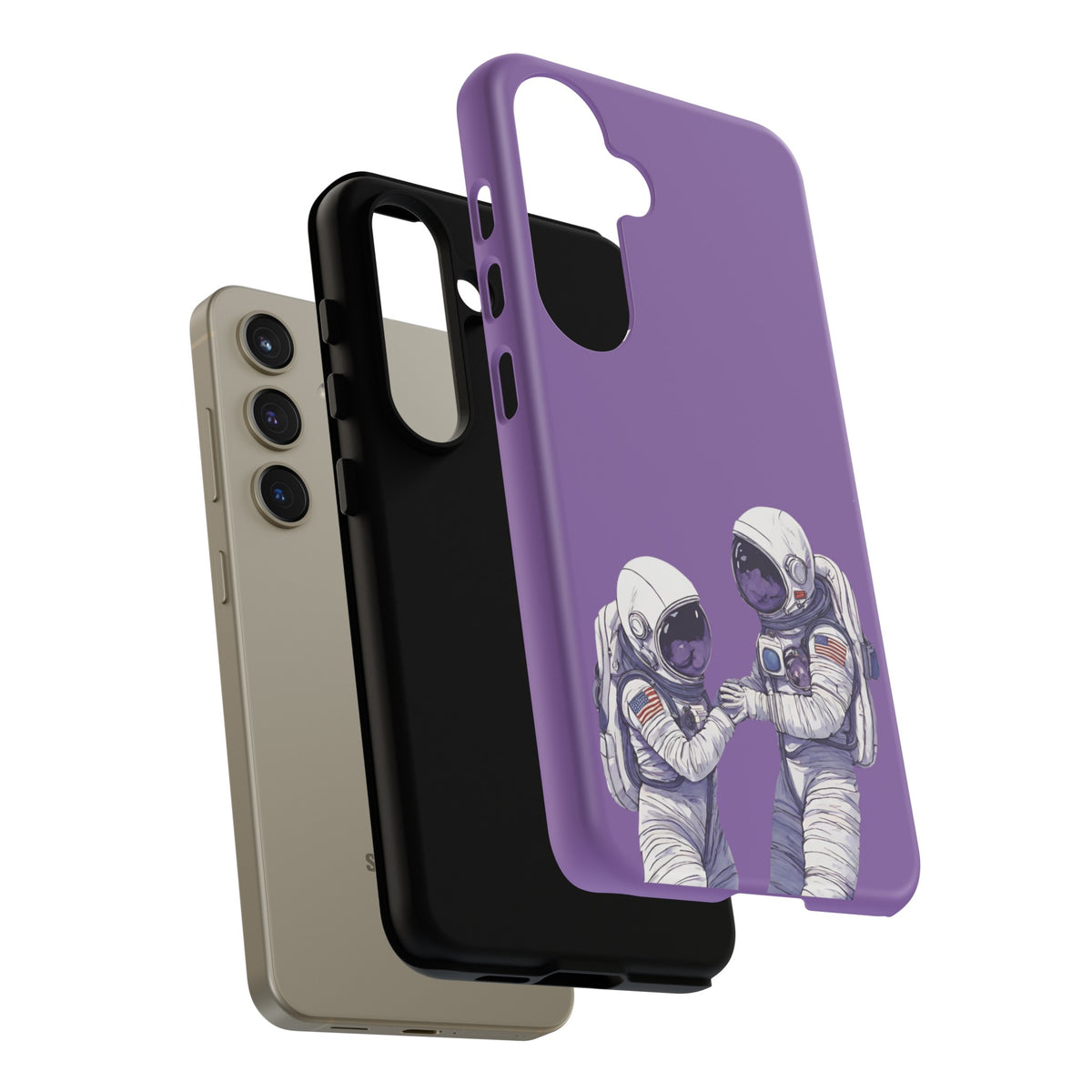 Astro SpaceArt Astronaut Tough Samsung Galaxy Mobile Cases